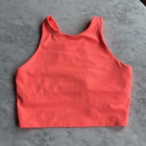 Athleta Crop High Neck Tank